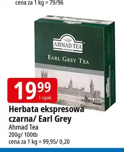 E.Leclerc Herbata ekspresowa z zawieszką Ahmad Tea London English Breakfast oferta