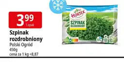 E.Leclerc Szpinak rozdrobniony Hortex oferta