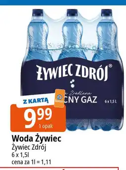 E.Leclerc Woda mocny gaz Żywiec Zdrój oferta