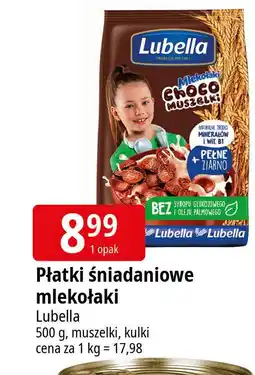 E.Leclerc Płatki choco kulki Lubella Mlekołaki oferta