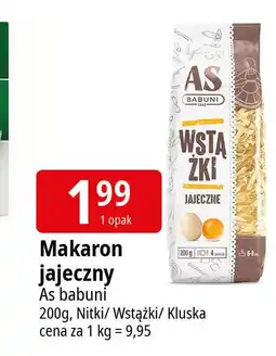 E.Leclerc Makaron wstążki As-Babuni oferta