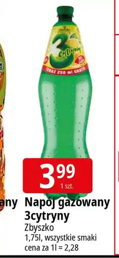E.Leclerc Napój Zbyszko 3 Cytryny oferta