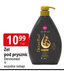 E.Leclerc Żel pod prysznic z pompką olejek arganowy Dermomed Bio oferta