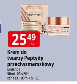E.Leclerc Ujędrniająco-rewitaluzujący krem przeciwzmarszczkowy 80+ Bielenda Ujędrniające Peptydy oferta