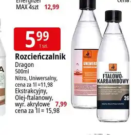 E.Leclerc Rozpuszczalnik akrylowy Dragon oferta