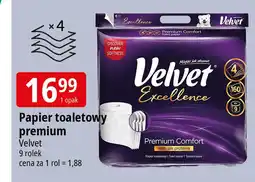 E.Leclerc Papier toaletowy Velvet Excellence oferta