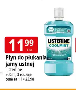 E.Leclerc Płyn do płukania ust Listerine Cool Mint oferta