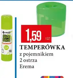 E.Leclerc Temperówka 2 ostrza z pojemnikiem Erema oferta