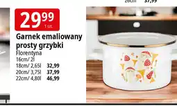 E.Leclerc Garnek emaliowany grzybki 4.8 l Florina (Florentyna) oferta