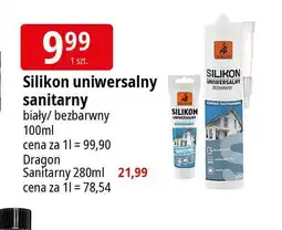 E.Leclerc Silikon uniwersalny bezbarwny Dragon oferta