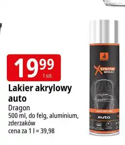 E.Leclerc Lakier akrylowy auto/felgi/podkład/podwozie Dragon oferta