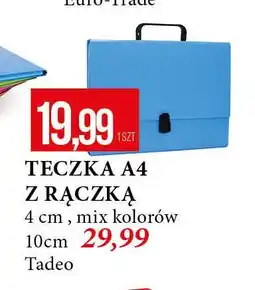 E.Leclerc Teczka a4 z rączką 10 cm Tadeo oferta