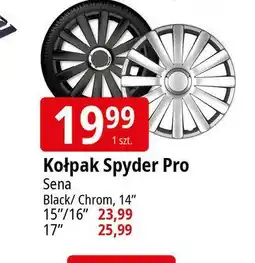 E.Leclerc Kołpak samochodowy spyder pro 14 chrom Sena oferta
