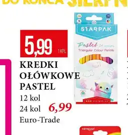 E.Leclerc Kredki ołówkowe pastel Starpak oferta