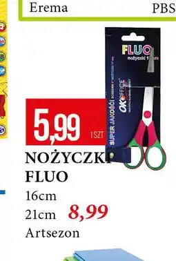 E.Leclerc Nożyczki fluo 21 cm Artsezon oferta