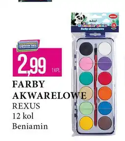 E.Leclerc Farby akwarelowe Rexus oferta