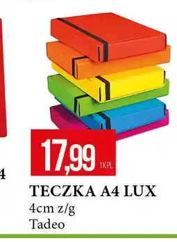 E.Leclerc Teczka a4 lux Tadeo oferta