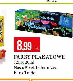 E.Leclerc Farby plakatowe jednorożec Astra oferta