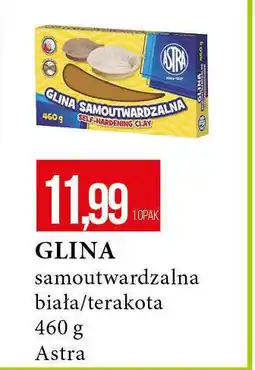 E.Leclerc Glina samoutwardzalna terakota Astra oferta