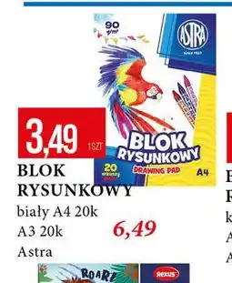 E.Leclerc Blok rysunkowy a3 20k Astra oferta