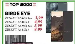 E.Leclerc Zeszyt a4 80 kartek linia Top-2000 oferta