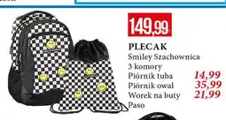 E.Leclerc Plecak 3 komory Smiley World oferta