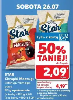 Kaufland Chrupki Star Maczugi pizza oferta
