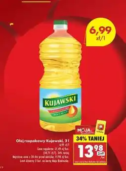 Biedronka Olej rzepakowy Kujawski, 2 l oferta