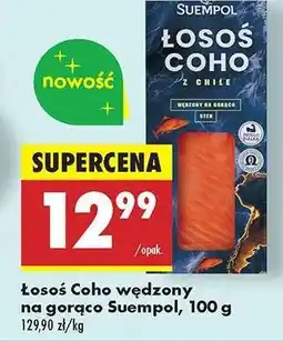 Biedronka Łosoś Coho wędzony na gorąco Suempol, 100 g oferta