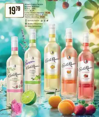 Dino WINO CARLO ROSSI RÓŻNE RODZAJE oferta