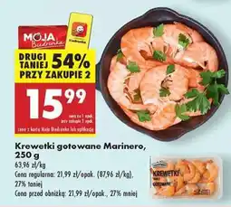Biedronka Krewetki gotowane Marinero 250 g oferta