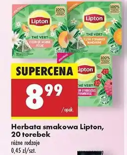 Biedronka Herbata smakowa Lipton, 20 torebek oferta