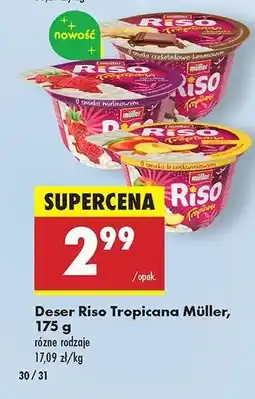 Biedronka Deser Riso Tropicana Müller, 175 g oferta