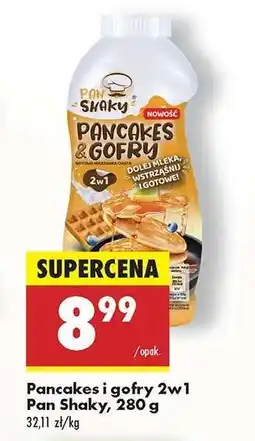 Biedronka Pancakes i gofry 2w1 Pan Shaky, 280 g oferta