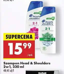 Biedronka Szampon Head & Shoulders 2w1, 330 ml oferta