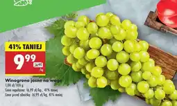 Biedronka Winogrono jasne na wagę oferta