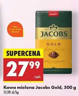 Biedronka KAWA MIELONA JACOBS GOLD 500 g oferta