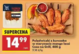 Biedronka Polędwiczki z kurczaka w marynacie mango lassi Czas na Grill 400 g oferta