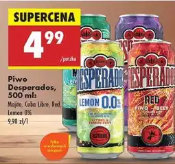 Biedronka Piwo Desperados, 500 ml oferta