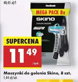 Biedronka Maszynki do golenia Skino, 8 szt oferta