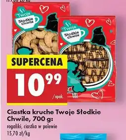 Biedronka Ciastka kruche Twoje Słodkie Chwile, 700 g oferta