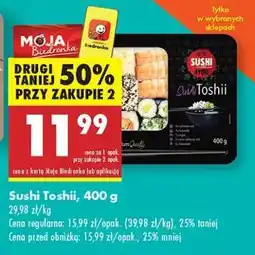 Biedronka Sushi Toshii 400 g oferta