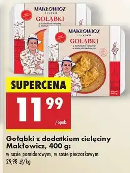 Biedronka Gołąbki z dodatkiem cielęciny Maktowicz, 400 g oferta