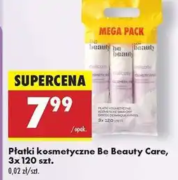 Biedronka Płatki kosmetyczne Be Beauty Care, 3x120 szt oferta