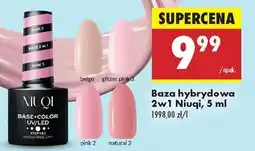 Biedronka Baza hybrydowa 2w1 Niuqi, 5 ml oferta