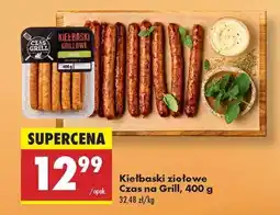 Biedronka Kiełbaski ziołowe Czas na Grill , 400 g oferta