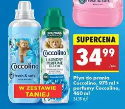 Biedronka Płyn do prania Coccolino, 975 ml + perfumy Coccolino, 460 ml oferta