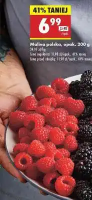 Biedronka Malina polska, opak. 200 g oferta