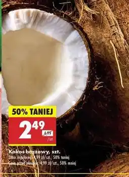 Biedronka Kokos brązowy, szt oferta