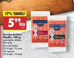 Biedronka Szynka Kraina Wędlin, 100 g oferta